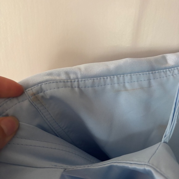 June Bridals pale blue tea length gown NWT - Picture 10 of 16